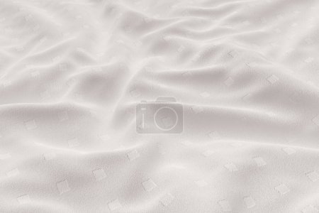 Photo for "wavy background with fabric texture" - Royalty Free Image