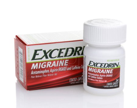 Photo for Excedrin Migraine Horizontal close-up view - Royalty Free Image