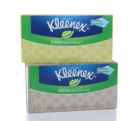Photo for Kleenex Tissues with Lotion - Royalty Free Image
