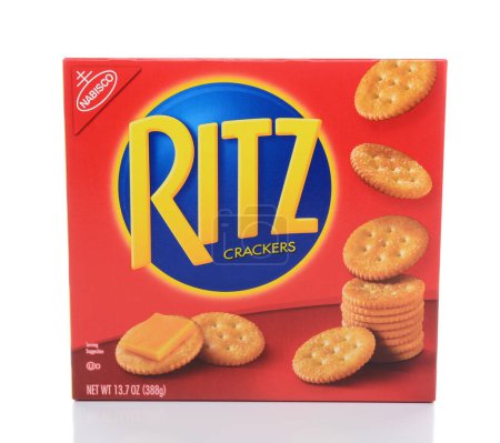 Téléchargez les photos : Ritz Crackers close-up view - en image libre de droit