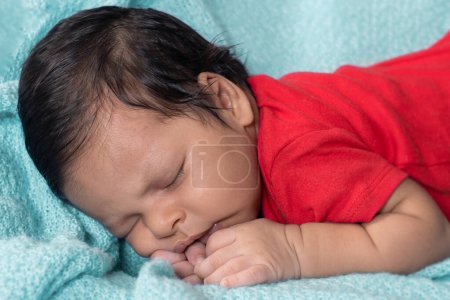 Photo for Infant lying on his back - Royalty Free Image