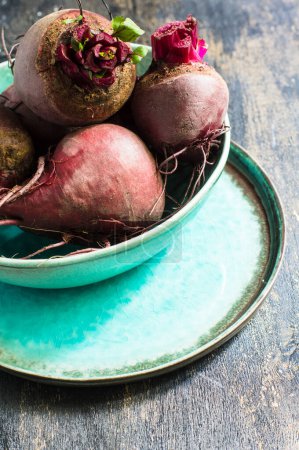 Photo for Close-up view of fresh organic beets - Royalty Free Image