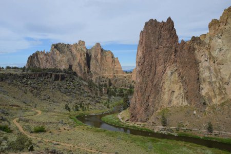 Photo for Smith rock in oregon - Royalty Free Image