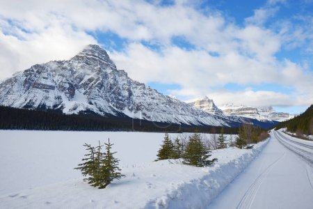 Foto de Montaña canada en invierno - Imagen libre de derechos