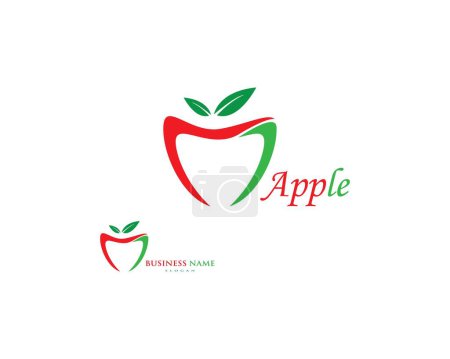 Foto de Logo de Apple sobre fondo blanco - Imagen libre de derechos