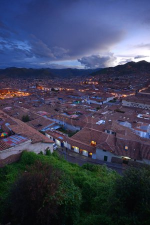 Photo for Cuzco evening background view - Royalty Free Image