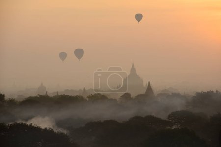 Foto de Globos en Bagan, Myanmar - Imagen libre de derechos