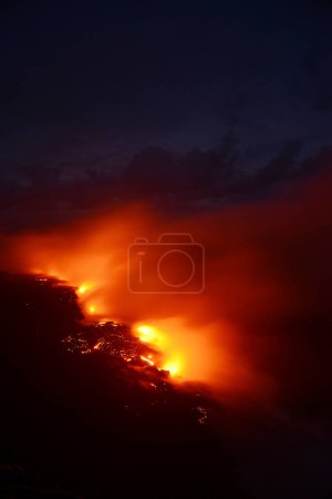 Photo for Lava flow in Hawaii - Royalty Free Image