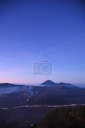 Photo for "Sunrise at Bromo Viewpoint Indonesia" - Royalty Free Image