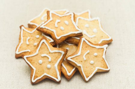 Photo for Homemade Ginger Cookies, close-up view - Royalty Free Image