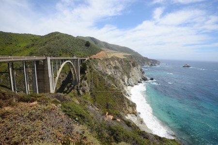 Photo for Bixby Creek Bridge, on the Big Sur coast of California - Royalty Free Image
