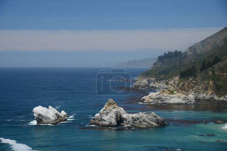 Téléchargez les photos : Vue panoramique de la magnifique côte californienne, États-Unis - en image libre de droit