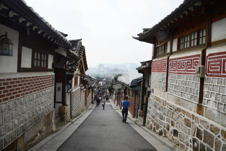 Foto de Ciudad vieja coreana, lugar histórico - Imagen libre de derechos