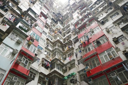 Téléchargez les photos : Hong kong appartements paysage urbain - en image libre de droit
