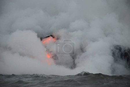 Photo for Volcanic Lava in Hawaii close up - Royalty Free Image
