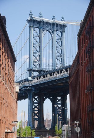 Photo for View of Manhattan Bridge, New York City - Royalty Free Image