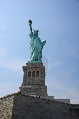 Photo for Bottom view of famous Liberty Statue, USA - Royalty Free Image