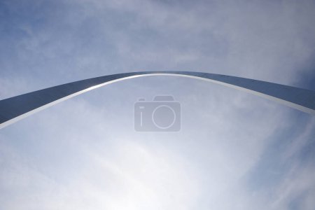 Foto de Plano escénico del hermoso arco de la puerta de enlace, St. Louis, Missouri, EE.UU. - Imagen libre de derechos