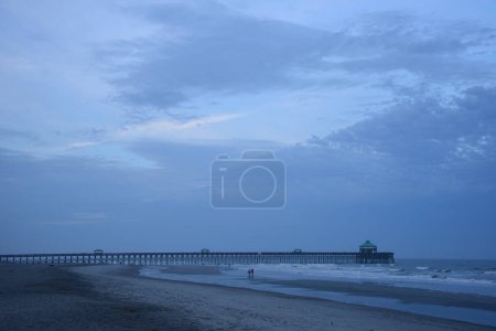 Photo for Scenic shot of beautiful beach for background - Royalty Free Image
