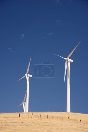 Téléchargez les photos : Éolienne sur une colline - en image libre de droit