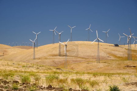Photo for Wind Turbines. Green energy power - Royalty Free Image