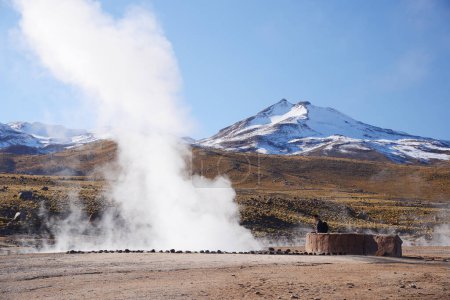 Photo for Geyser in chile, daytime view - Royalty Free Image