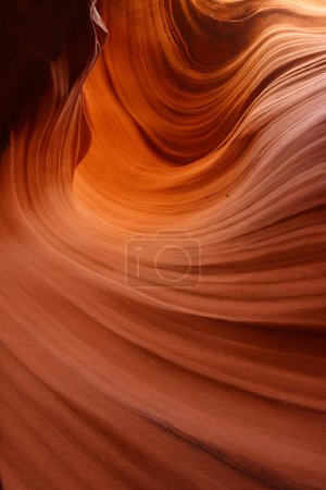 Foto de Ranura paredes de cañón, textura ondulada - Imagen libre de derechos
