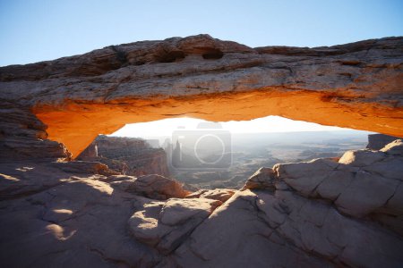 Photo for Mes arch in canyon - Royalty Free Image