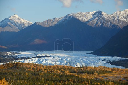 Foto de Paisaje del glaciar Matanuska, Alaska, EE.UU.. - Imagen libre de derechos