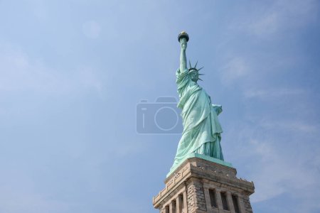Photo for Bottom view of famous Liberty Statue, USA - Royalty Free Image