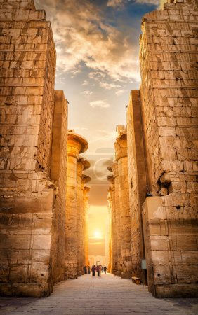 Photo for Temple in Egypt view - Royalty Free Image