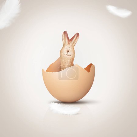 Téléchargez les photos : "Beau fond de Pâques avec des œufs de Pâques colorés" - en image libre de droit