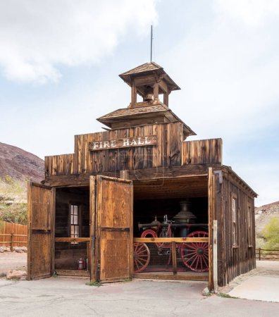 Photo for Fire hall in Calico Ghost Town - Royalty Free Image
