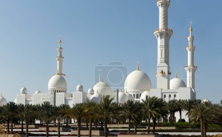 Photo for Sheikh Zayed Mosque in Abu Dhabi - Royalty Free Image