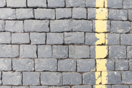 Foto de Abstract  pattern. grey paving stone - Imagen libre de derechos