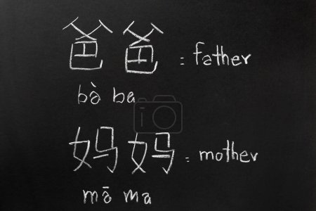Téléchargez les photos : "Apprendre l'alphabet chinois "" pinyin "" en classe." - en image libre de droit