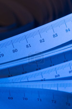 Photo for Close up of measuring tapes - Royalty Free Image