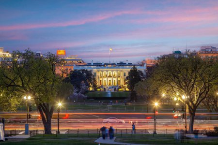 Photo for "The White House in  Washington, D.C. in USA" - Royalty Free Image
