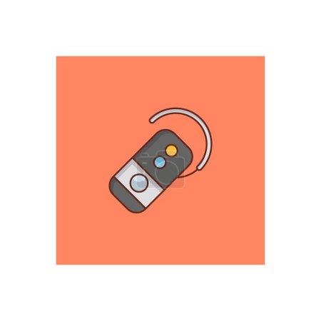 Photo for Bluetooth icon, colorful illustration - Royalty Free Image