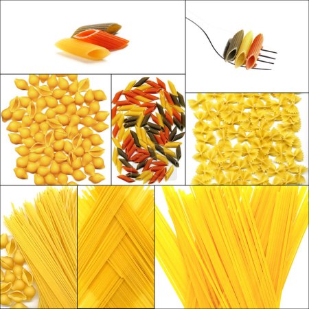Téléchargez les photos : Close-up shot of delicious Italian pasta - en image libre de droit