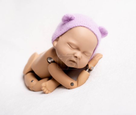 Photo for Puppet of newborn child - Royalty Free Image