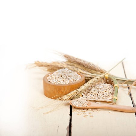 Photo for Close-up shot of fresh organic grains for baking - Royalty Free Image
