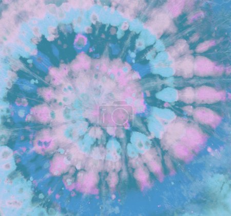 Photo for Art Swirl Background. Pastel Grunge Tie Dye - Royalty Free Image