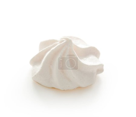 Foto de Pastel de merengues en blanco, vista de cerca - Imagen libre de derechos