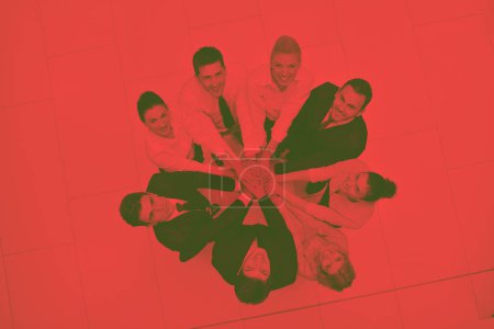 Photo for Group of business people in circle - Royalty Free Image