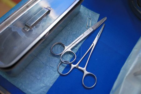 Photo for Surgical instruments in the operating room - Royalty Free Image