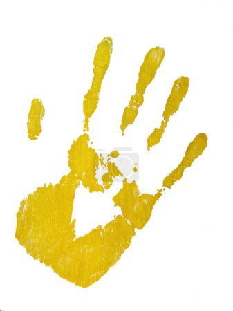 Photo for Illustration of the hand print - Royalty Free Image