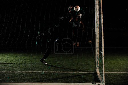 Photo for Soccer player. goal keeper on field - Royalty Free Image