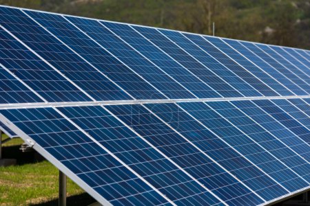 Foto de Paneles solares, concepto de energía solar - Imagen libre de derechos