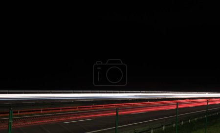 Foto de Rutas de coche en la noche - Imagen libre de derechos